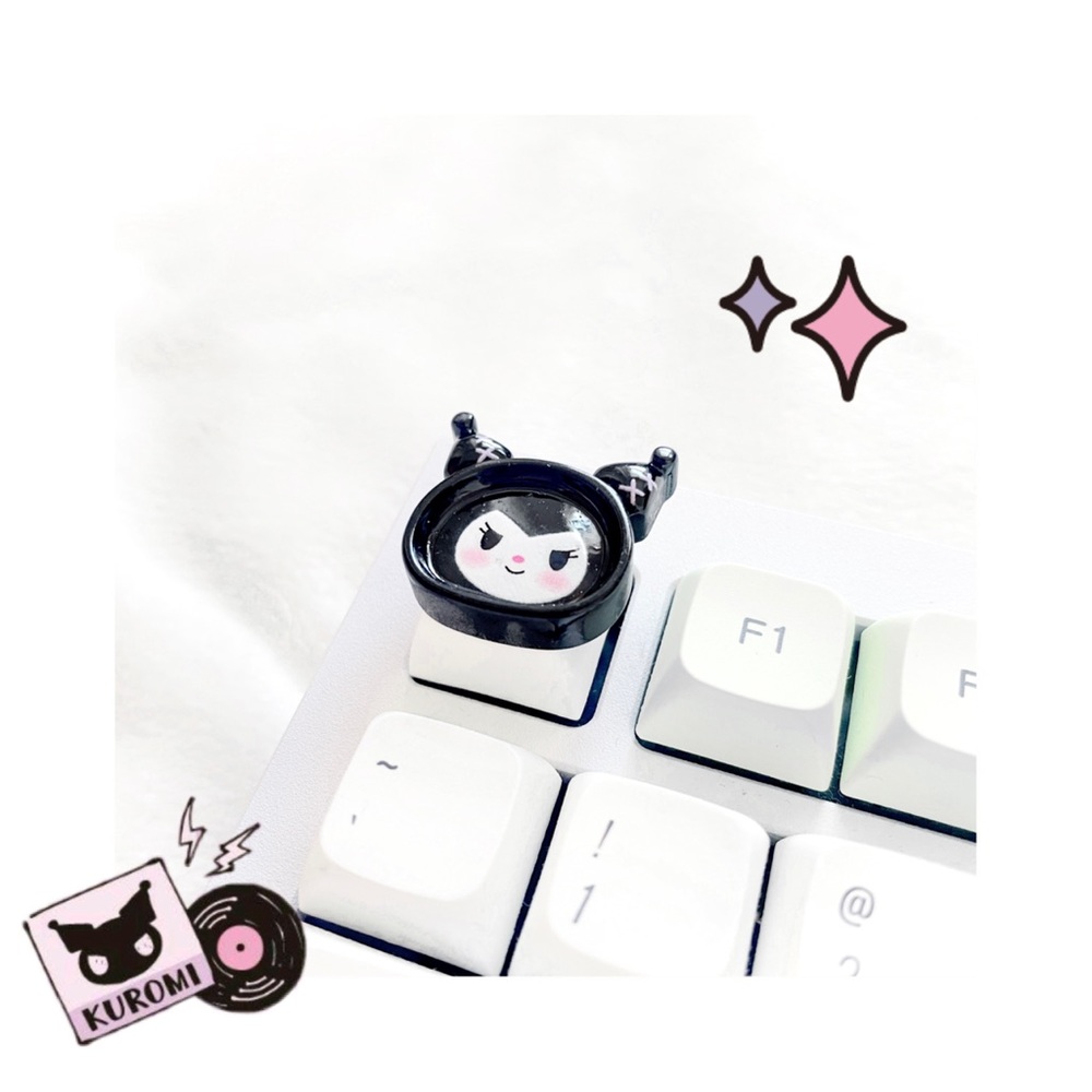 custom keycap kuromi